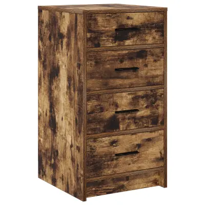 vidaXL omarica prekajeni hrast 40x41x75 cm obdelani les