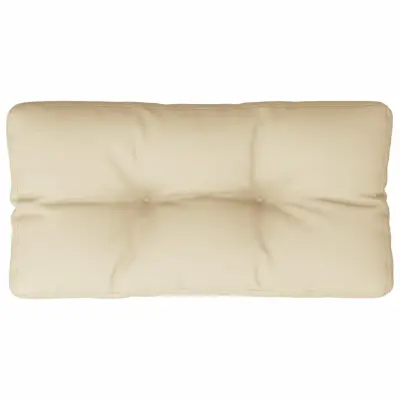 vidaXL Blazina za kavč iz palet bež 70x40x12 cm