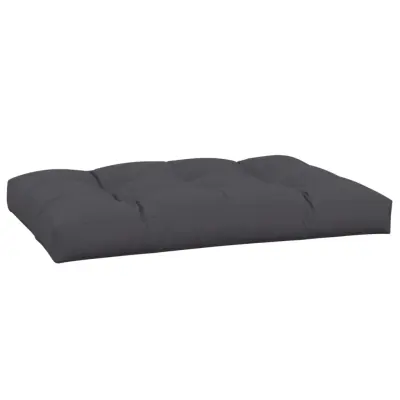 vidaXL Blazina za kavč iz palet antracitna 120x80x12 cm