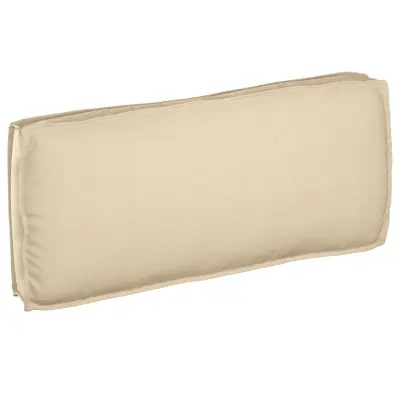 vidaXL Blazina za palete za sedež/opor sivo-bež 120x50x12 cm Oxford tkanina