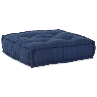 vidaXL Modularni pouf Indigo 70x70x36 tkanina