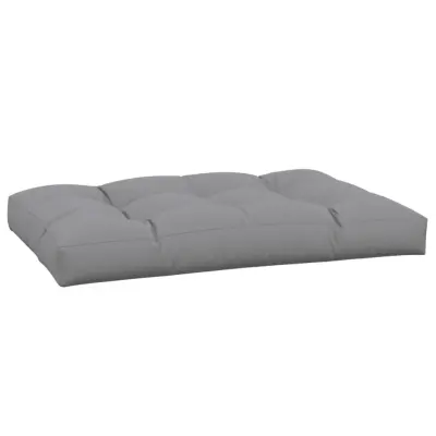 vidaXL Blazina za palete siva 120x80x12 cm blago