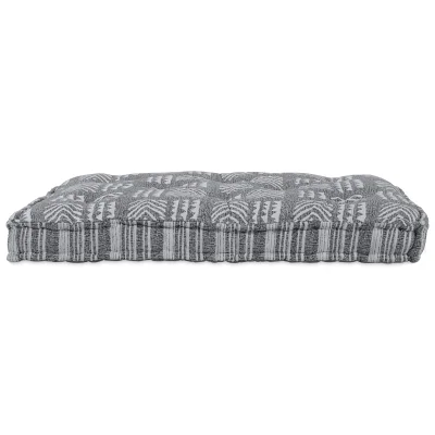 vidaXL Blazina za palete Siva 120x80x12 cm Tkanina