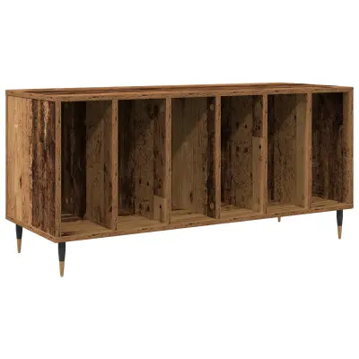 vidaXL Regal iz umetnega lesa v barvi hrasta 100x38x48 cm