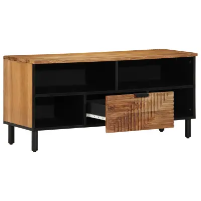 vidaXL TV Omara 100x33,5x46 cm Trden akacijev les