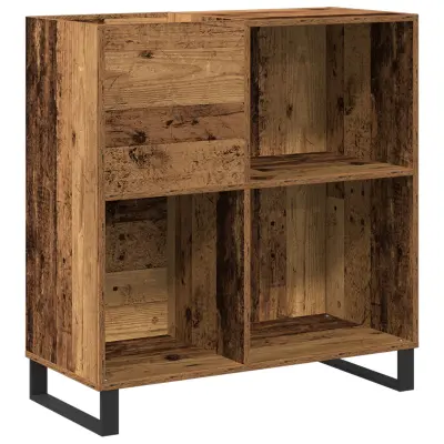 vidaXL Kabinet za plošče Artisanske hrast 84,5x38x89 cm Inženirski les