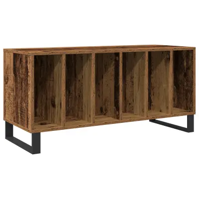 vidaXL Omara za plošče Artisan Oreh 100x38x48 cm Inženirski les