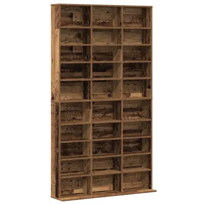 vidaXL CD kabinet - Stari les - 101x23x177,5 cm - Inženirski les