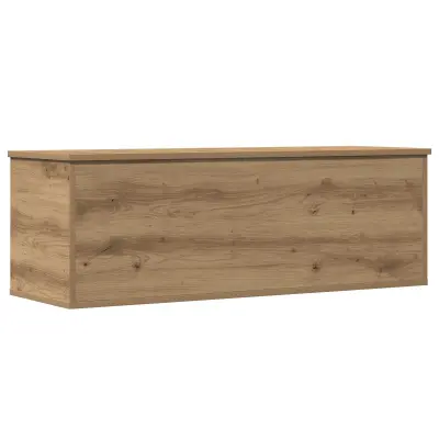 vidaXL Shranjevalna Škatla Artisan Oak 102x35x35 cm iz Lesa