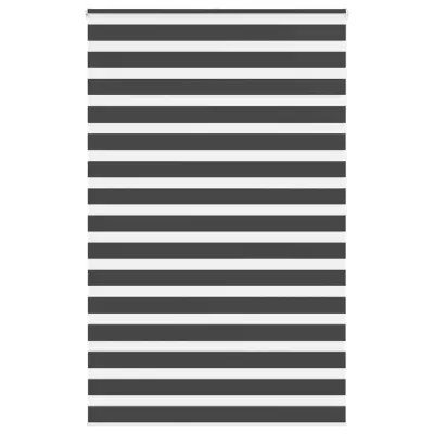 idaXL Zebra senčilo črna 150x200 cm tkanina širina 145,9 cm poliester