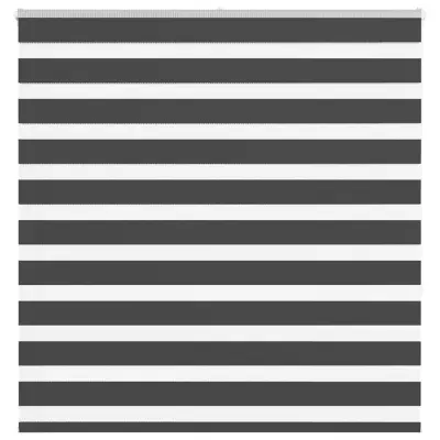 idaXL Zebra senčilo črna 145x150 cm tkanina širina 140,9 cm poliester