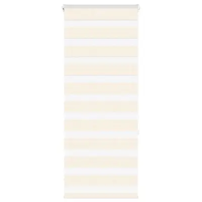 vidaXL Zebra senčilo bež marmor 60x150 cm tkanina širina 55,9 cm