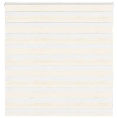 vidaXL Zebra senčilo bež marmor 140x150 cm tkanina širina 135,9 cm