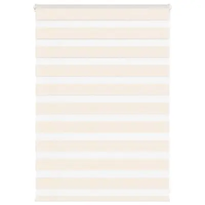 vidaXL Zebra senčilo bež marmor 100x100 cm tkanina širina 95,9 cm