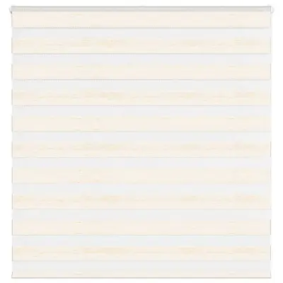 vidaXL Zebra senčilo bež marmor 150x100 cm tkanina širina 145,9 cm
