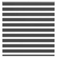 idaXL Zebra senčilo črna 150x150 cm tkanina širina 145,9 cm poliester