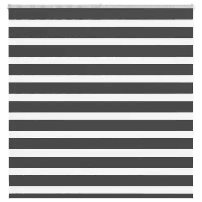 idaXL Zebra senčilo črna 150x150 cm tkanina širina 145,9 cm poliester