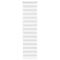 vidaXL Zebra senčilo bela 65x230 cm tkanina širina 60,9cm poliester