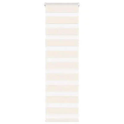 vidaXL Zebra senčilo bež marmor 40x100 cm tkanina širina 35,9 cm