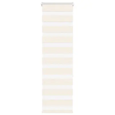 vidaXL Zebra senčilo bež marmor 50x150 cm tkanina širina 45,9 cm