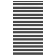 idaXL Zebra senčilo črna 130x200 cm tkanina širina 125,9 cm poliester