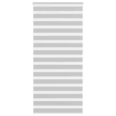vidaXL Zebra senčilo svetlo sivo 105x230 cm tkanina širina 100,9 cm