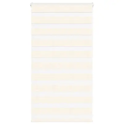 vidaXL Zebra senčilo bež marmor 85x100 cm tkanina širina 80,9 cm
