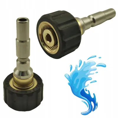 Rosfix Nadomestni Del za Visokotlačni Čistilnik Kranzle – Adapter na M22x1,5 14 mm | Za Snel Spojko