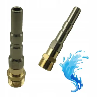 Rosfix Nadomestni Del za Visokotlačni Čistilnik Nilfisk/Kranzle D12 – Medeninasti Adapter M22x1,5 14 mm GZ