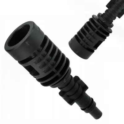 Rosfix Adapter za Visokotlačni Čistilnik – Bosch Stari Tip na Kärcher Bayonet K | Plastika, Črn, Hitro Pritrditev