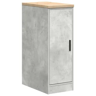 vidaXL Garažna omara za shranjevanje 30x51x85 cm trdna borovina