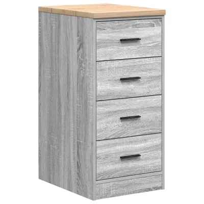 vidaXL Garažna omara za shranjevanje 40x51x85 cm trdna borovina