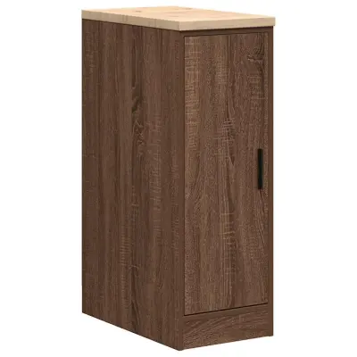 vidaXL Garažna omara za shranjevanje 30x51x85 cm trdna borovina