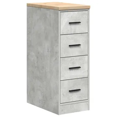 vidaXL Garažna omara za shranjevanje 30x51x85 cm trdna borovina