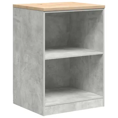 vidaXL Garažna omara za shranjevanje 60x51x85 cm trdna borovina