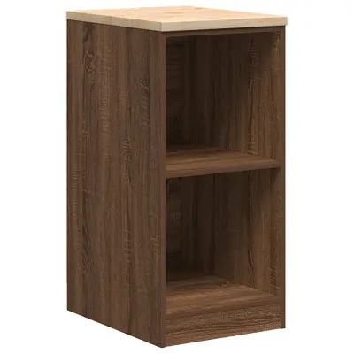 vidaXL Garažna omara za shranjevanje 40x51x85 cm trdna borovina