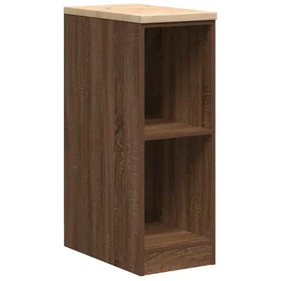vidaXL Garažna omara za shranjevanje 30x51x85 cm trdna borovina