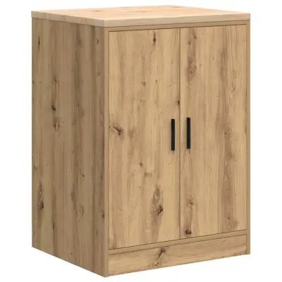 vidaXL Garažna omara za shranjevanje 60x51x85 cm trdna borovina