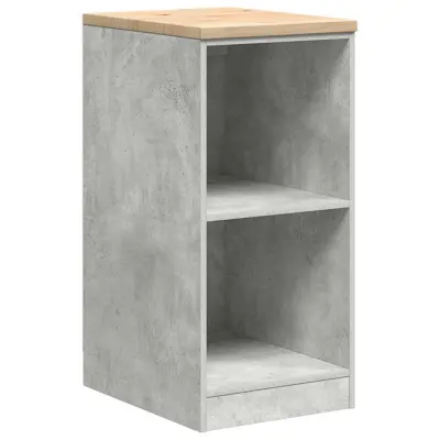 vidaXL Garažna omara za shranjevanje 40x51x85 cm trdna borovina