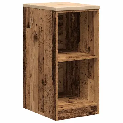vidaXL Garažna omara za shranjevanje 40x51x85 cm trdna borovina