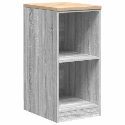 vidaXL Garažna omara za shranjevanje 40x51x85 cm trdna borovina