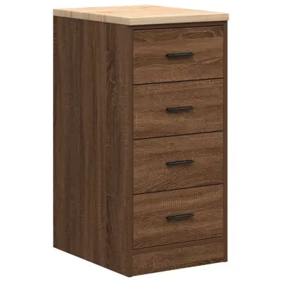 vidaXL Garažna omara za shranjevanje 40x51x85 cm trdna borovina