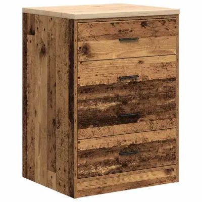 vidaXL Garažna omara za shranjevanje 60x51x85 cm trdna borovina