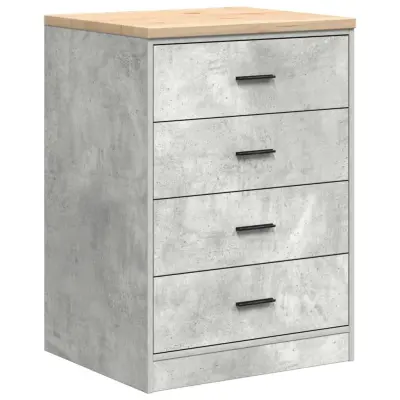 vidaXL Garažna omara za shranjevanje 60x51x85 cm trdna borovina
