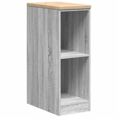 vidaXL Garažna omara za shranjevanje 30x51x85 cm trdna borovina