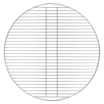 vidaXL Žar mreža Srebrna Ø57 cm iz nerjavečega jekla