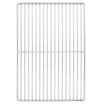 vidaXL Žar rešetka z ročaji pravokotna 47x32,5 cm 304 nerjaveče jeklo