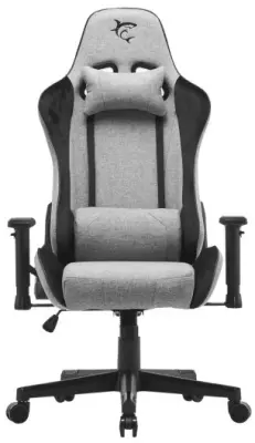 IMOLA WHITE SHARK gaming stol sivo/črni