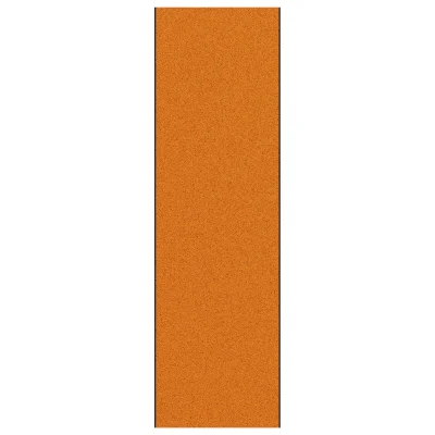 vidaXL Pralni predpražnik, oranžen, 120x400 cm