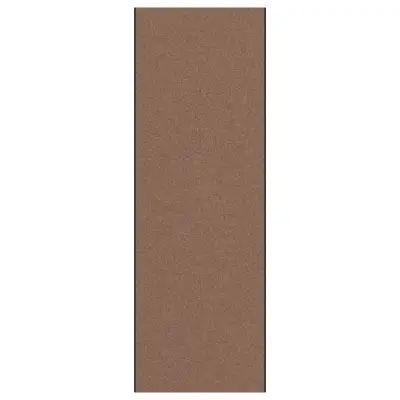 vidaXL Pravokotni Rjav Predpražnik 120x350 cm